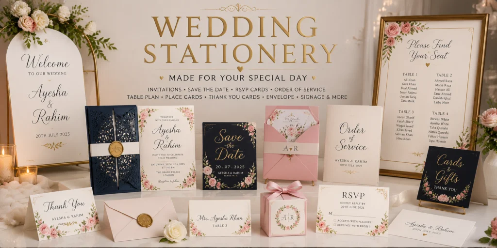 Wedding Stationery Printing Weybridge